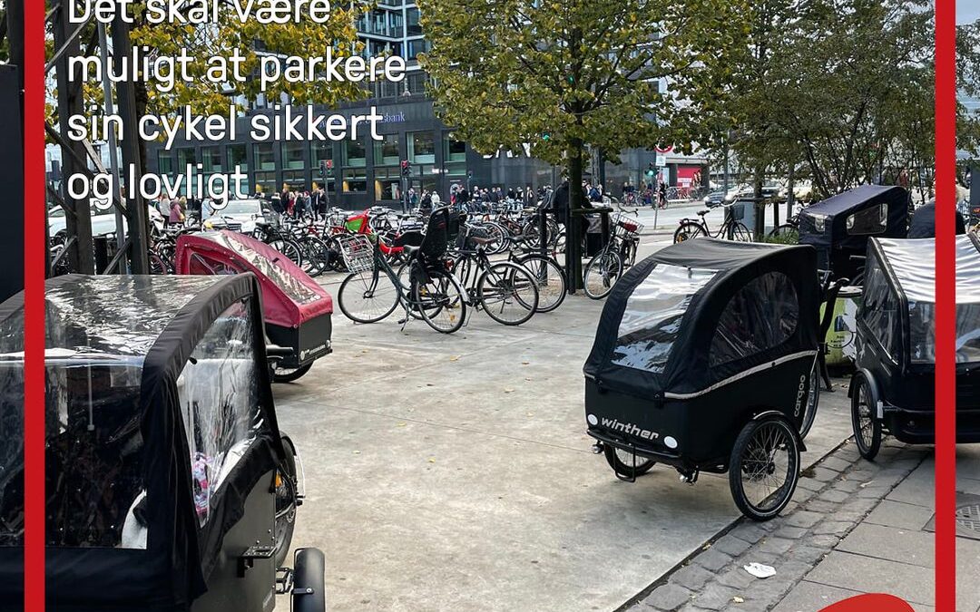HVORDAN ER DET DE LADCYKLER PARKERER!!!!